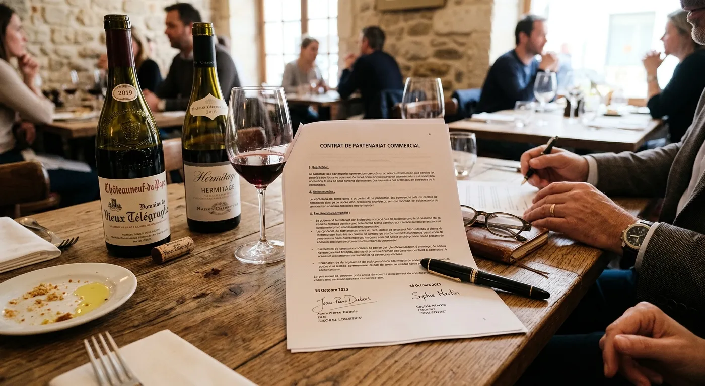 Le vin dans les affaires : peut-il vraiment aider à signer des contrats ?